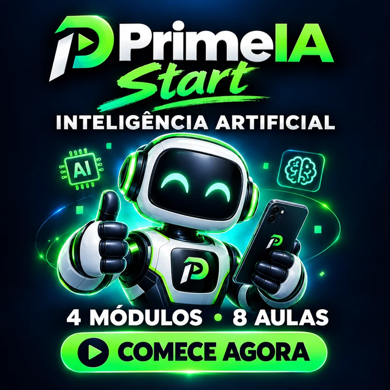 Capa Oficial do Curso PrimeIA Start